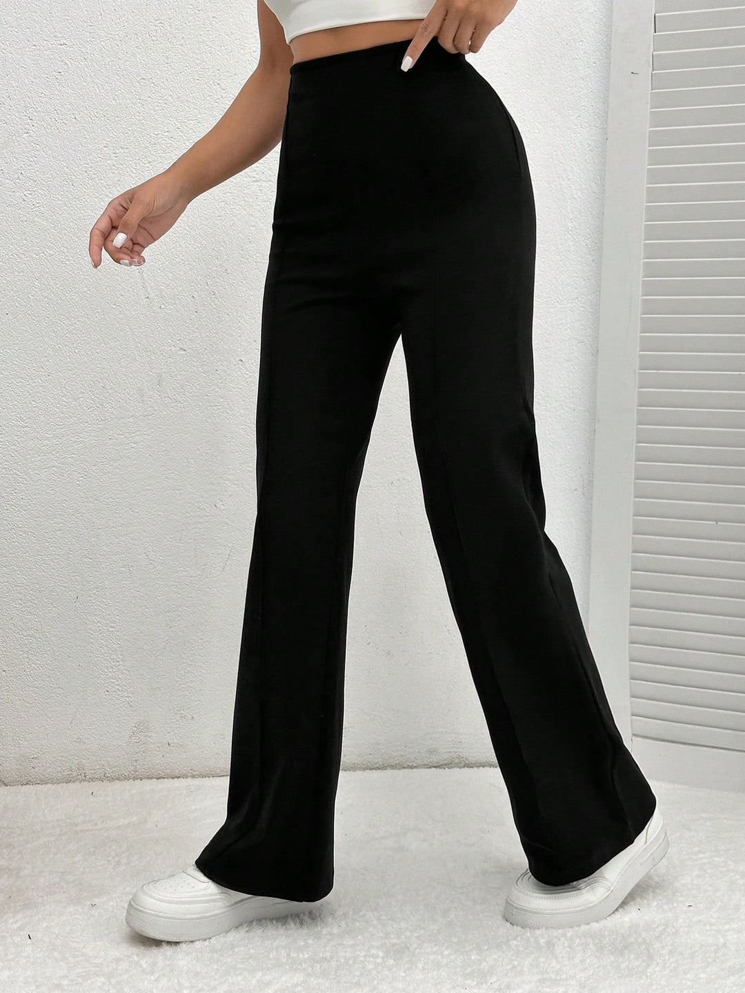 Pantaloni SHEIN, negru