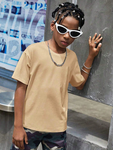 Tricou SHEIN, crem