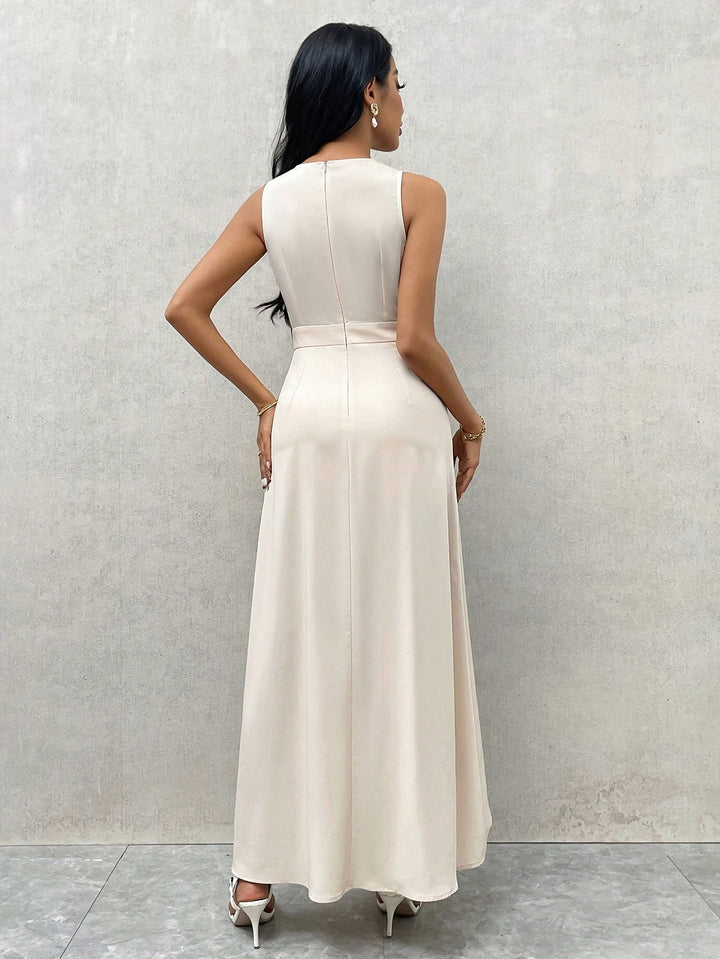 Rochie midi SHEIN, auriu