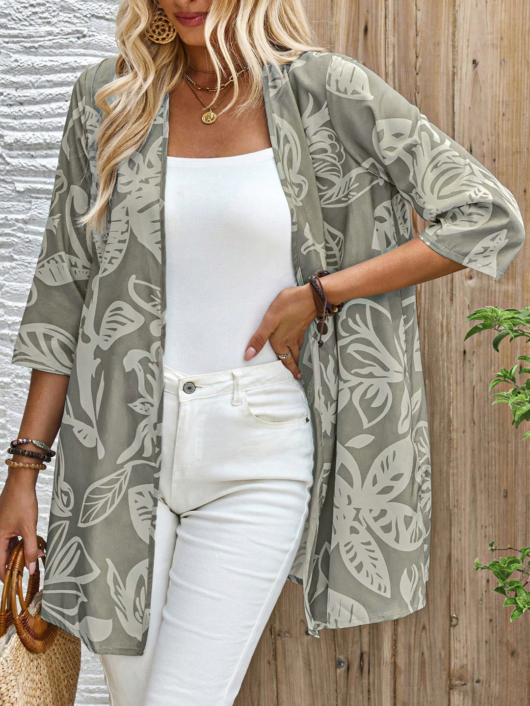 Cardigan SHEIN, verde