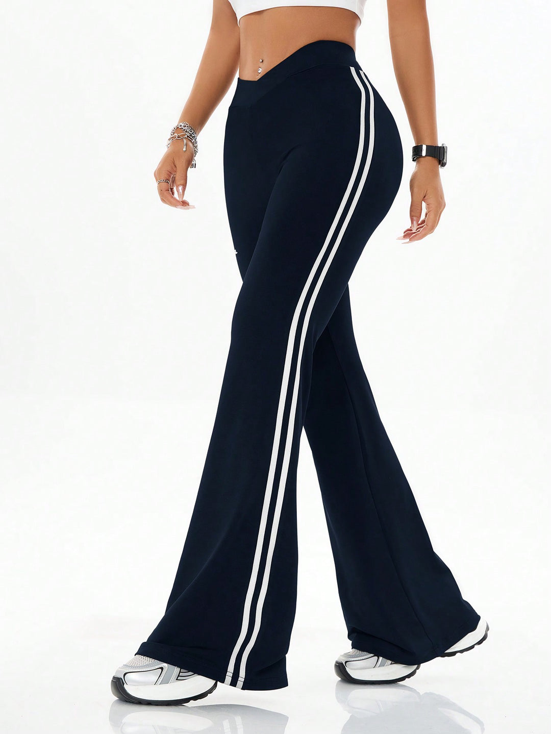 Pantaloni SHEIN, albastru