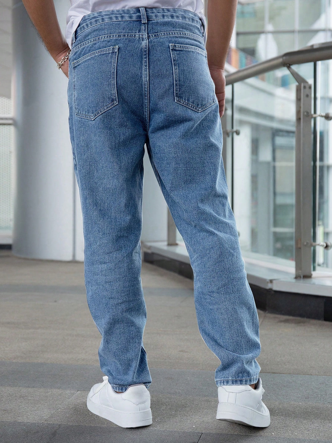 Jeans SHEIN, albastru