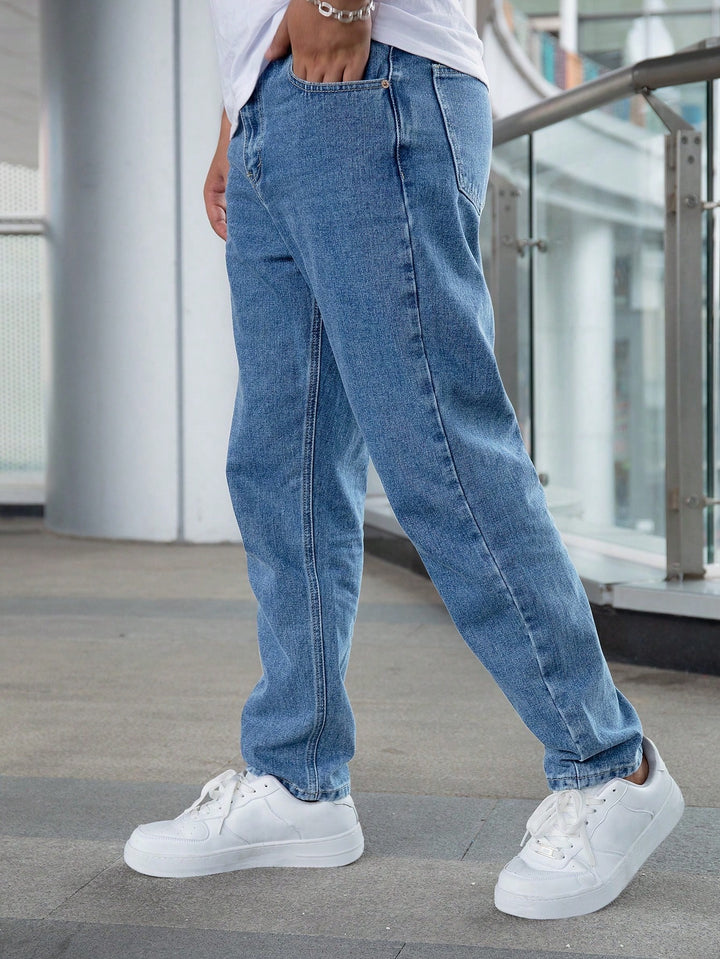 Jeans SHEIN, albastru