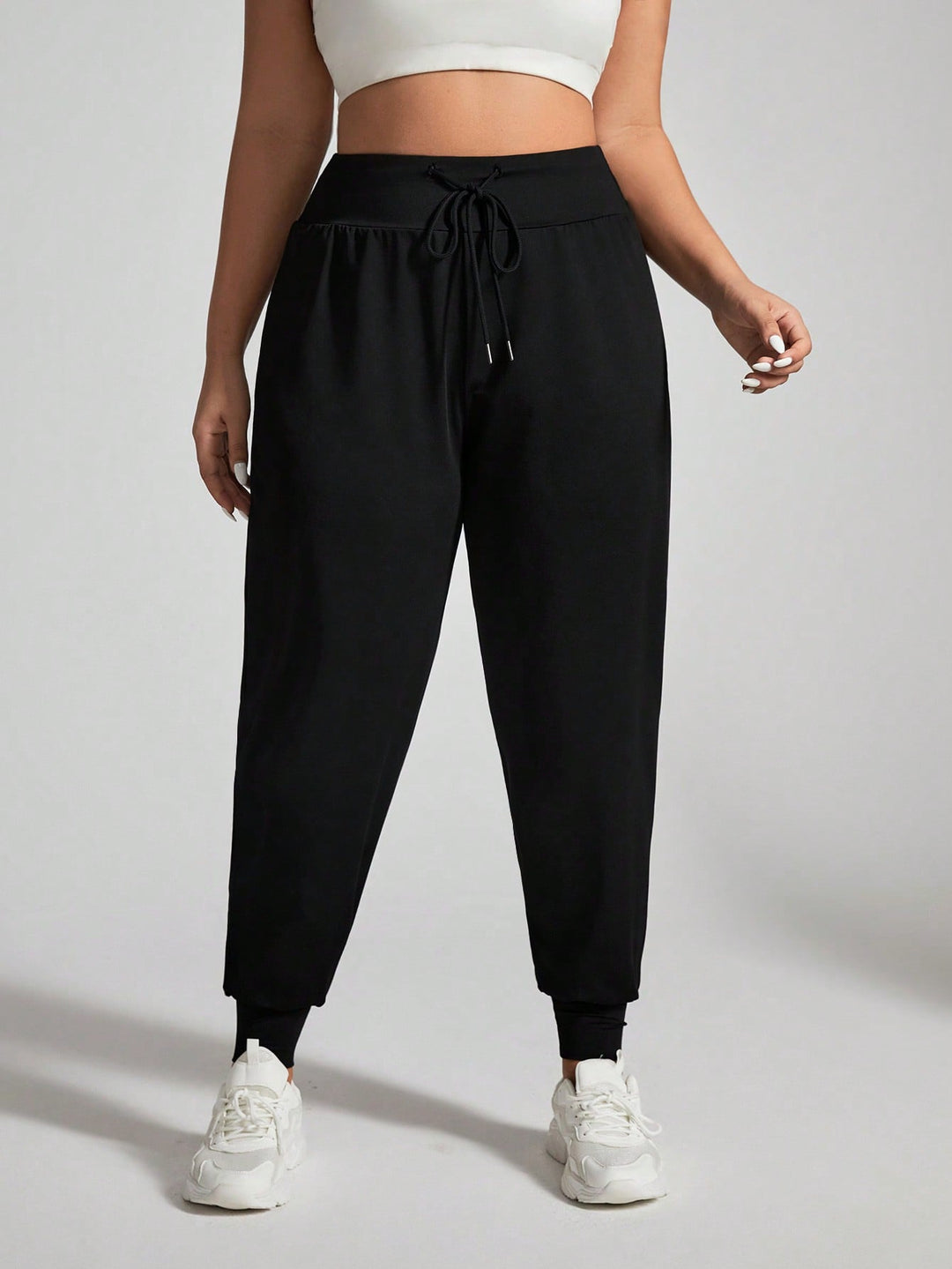 Pantaloni SHEIN, negru