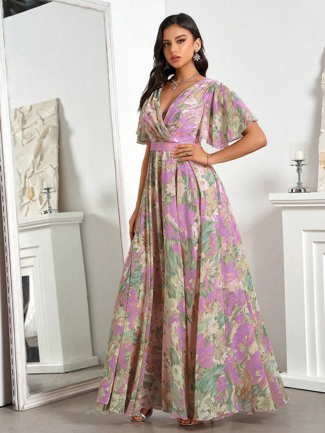 Rochie SHEIN, mix culori