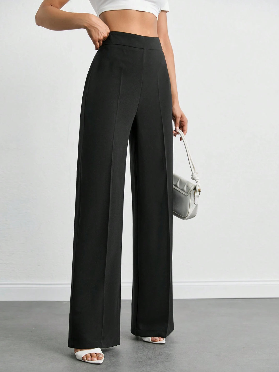 Pantaloni SHEIN, negru