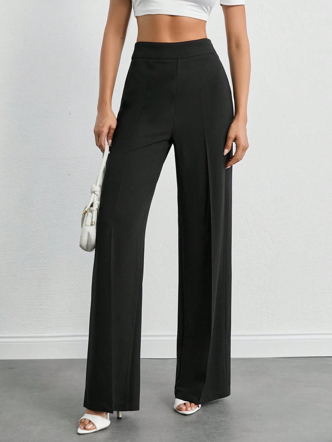 Pantaloni SHEIN, negru
