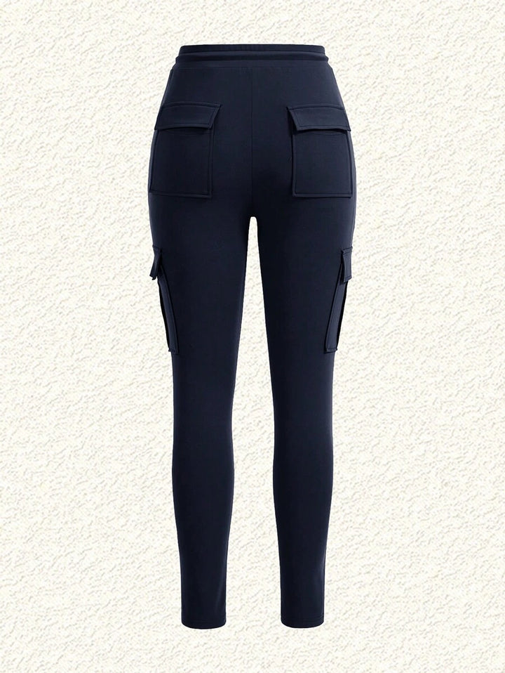 Pantaloni SHEIN, albastru