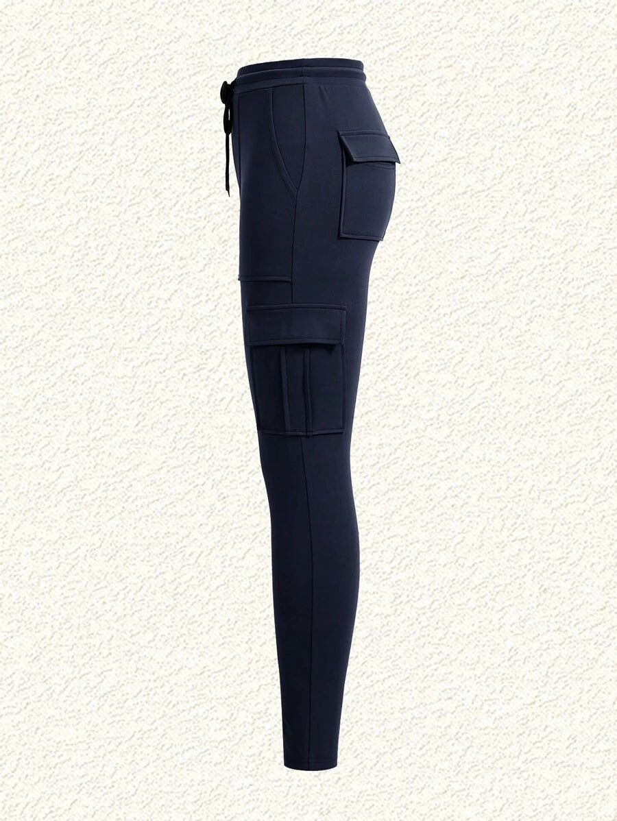 Pantaloni SHEIN, albastru