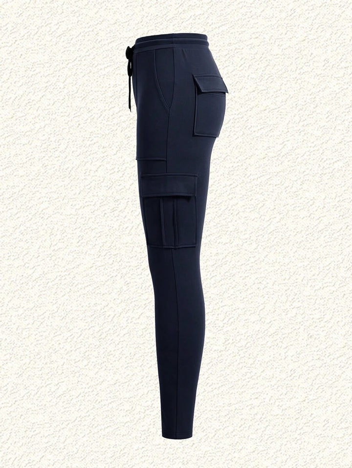 Pantaloni SHEIN, albastru
