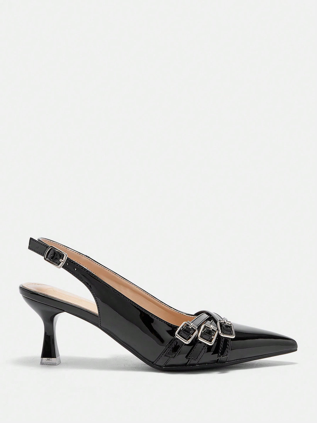 Pantofi cu toc SHEIN, negru
