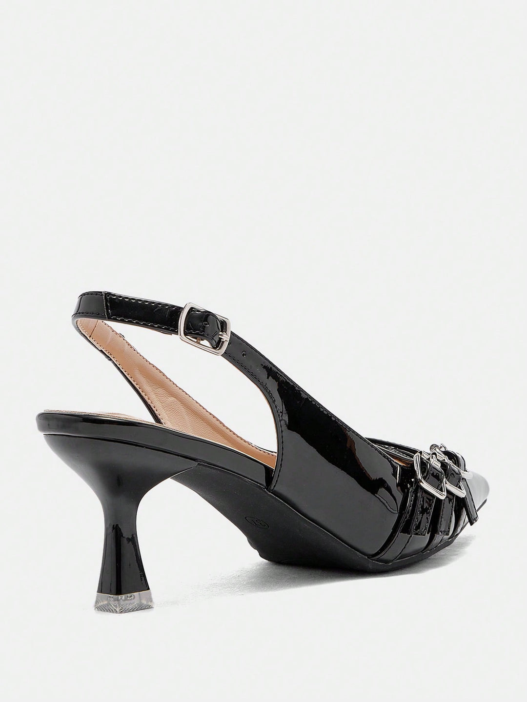 Pantofi cu toc SHEIN, negru