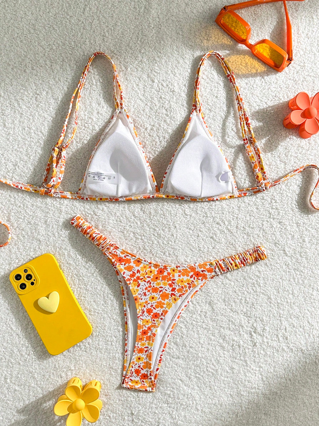 Set bikini SHEIN, mix culori