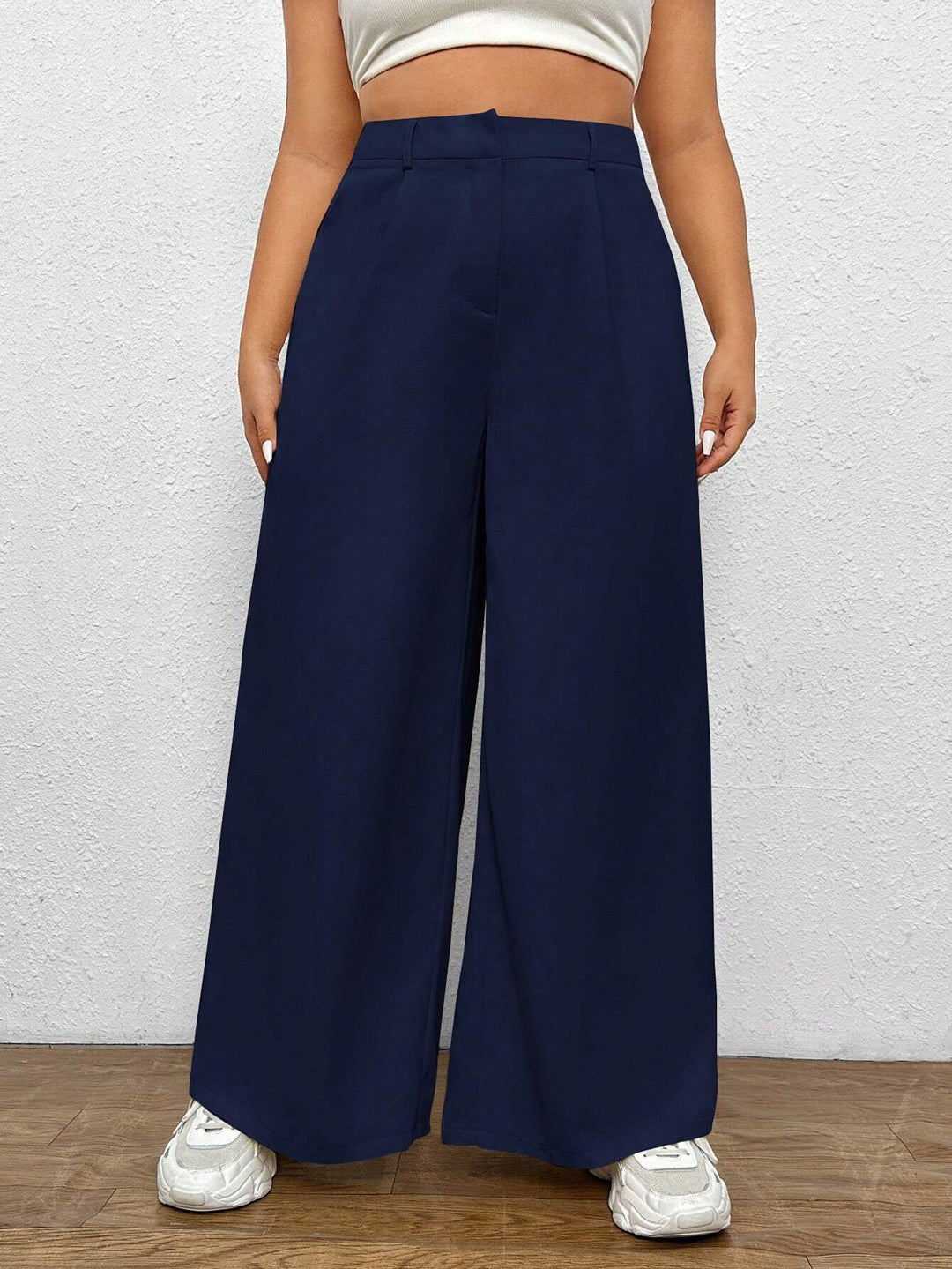 Pantaloni SHEIN, albastru