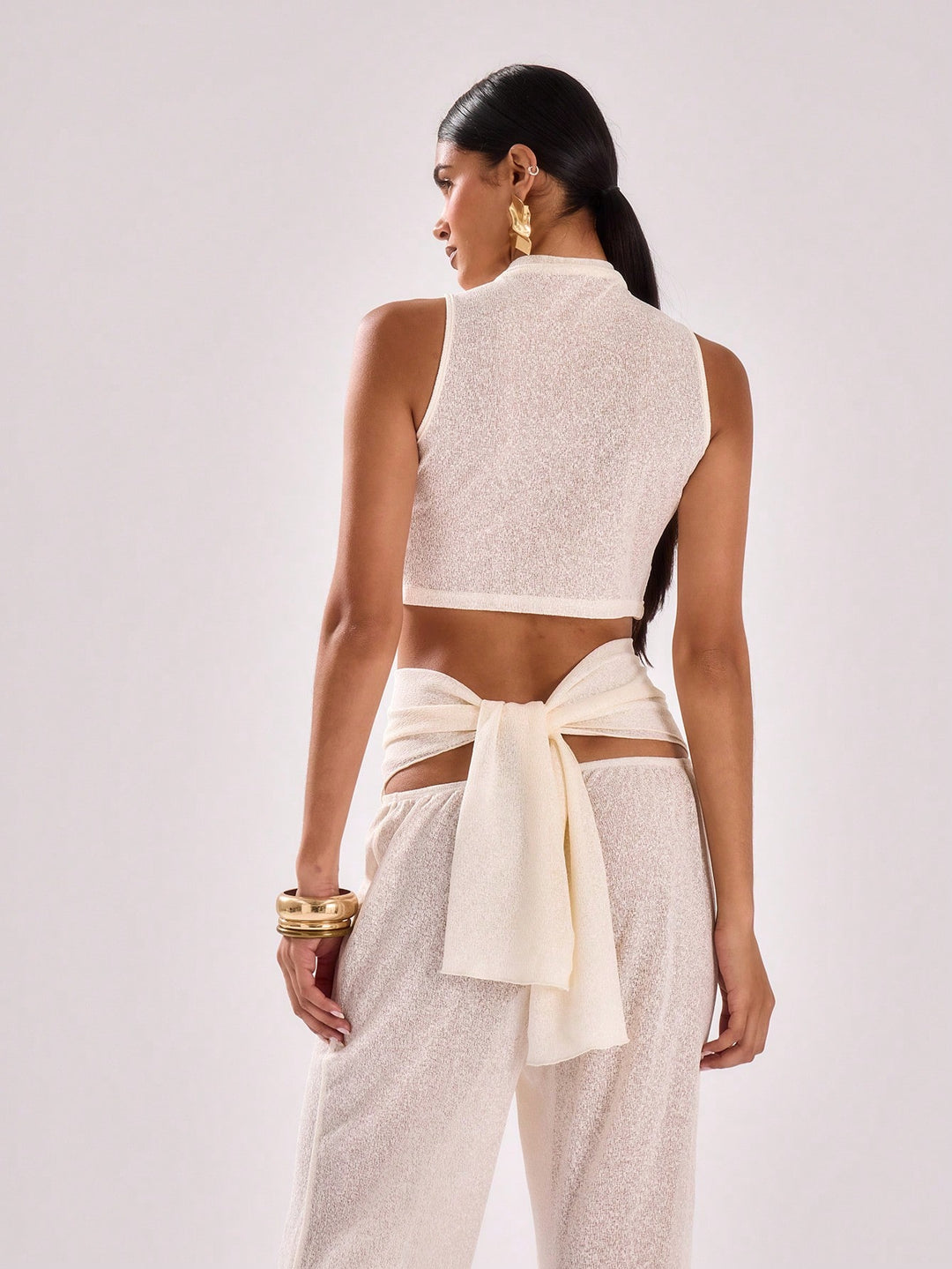 Top SHEIN, alb