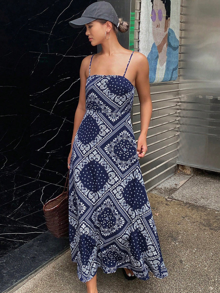 Rochie maxi SHEIN, albastru