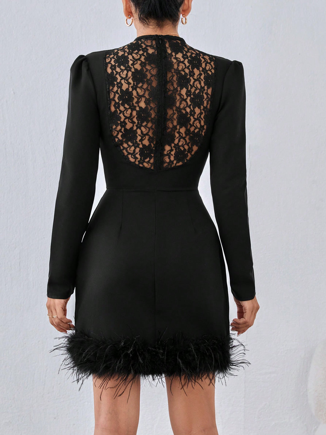 Rochie scurtă SHEIN, negru