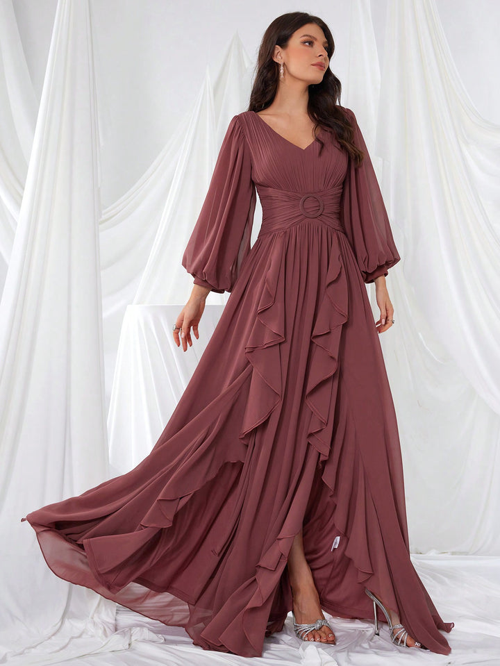 Rochie SHEIN, maro