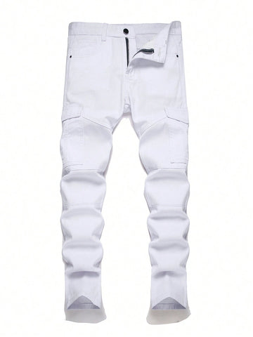 Jeans SHEIN, alb