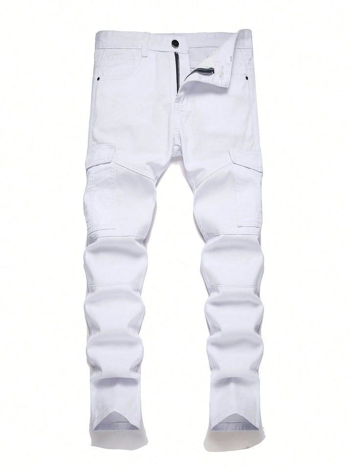 Jeans SHEIN, alb
