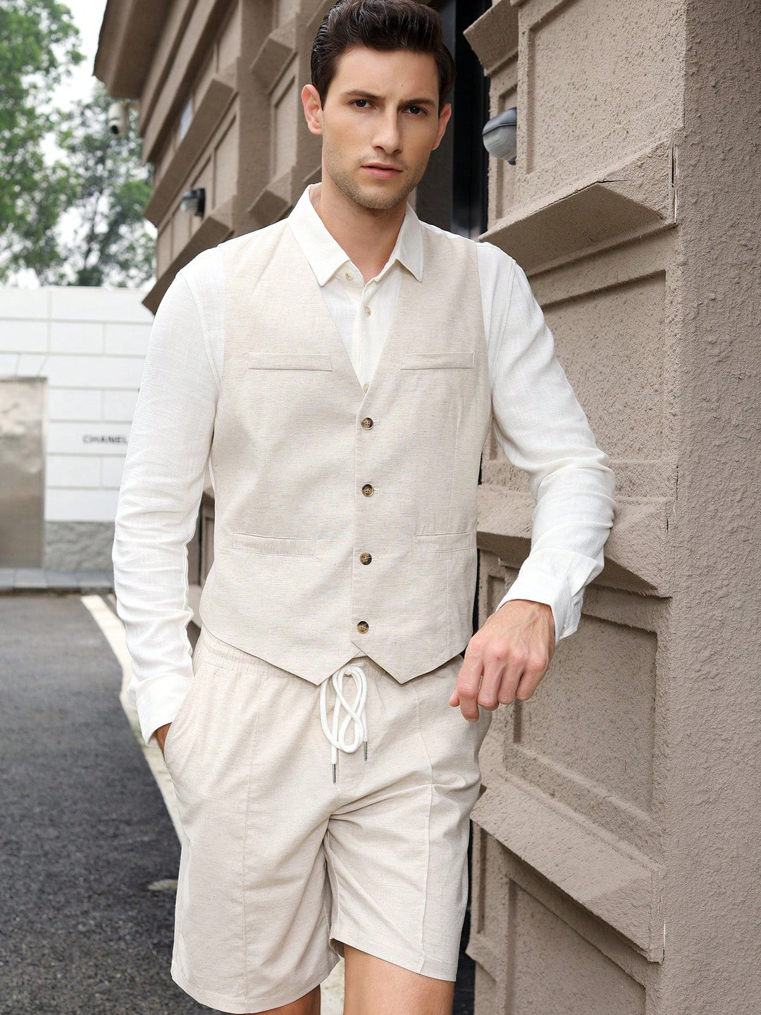 Costum SHEIN, khaki