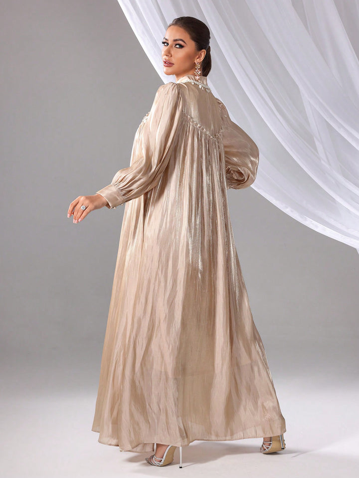 Rochie maxi SHEIN, bej