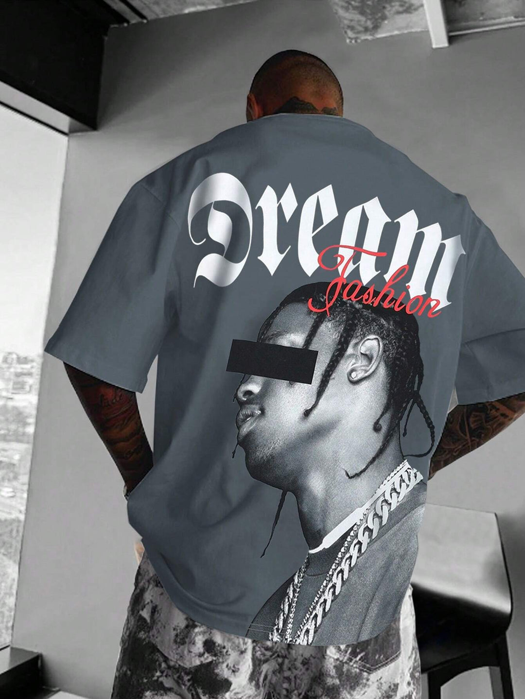 Tricou SHEIN, gri