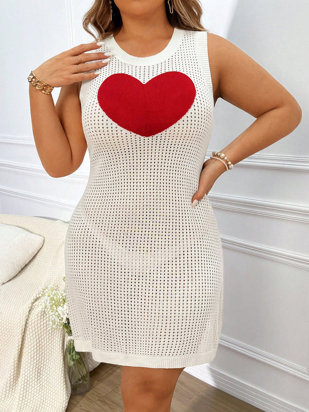 Rochie SHEIN, crem