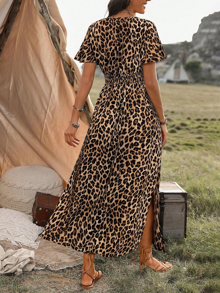 Rochie maxi SHEIN, maro