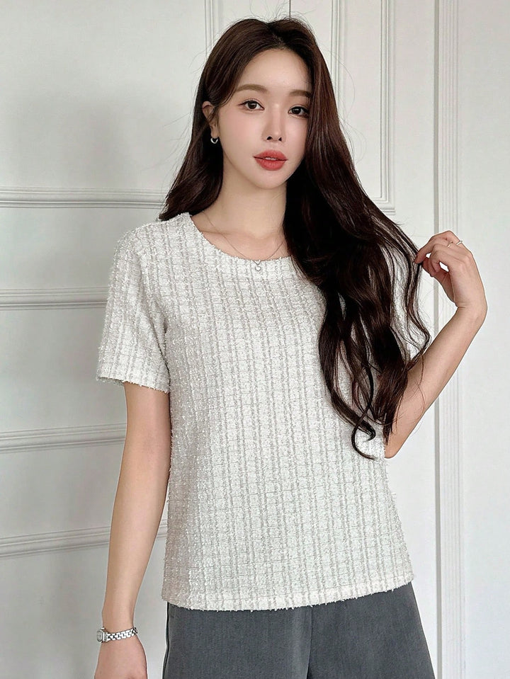 Tricou SHEIN, bej