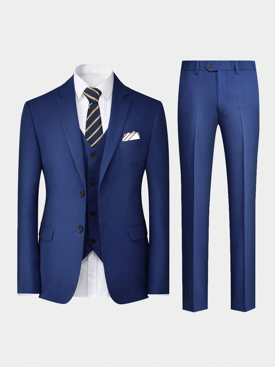 Costum SHEIN, albastru