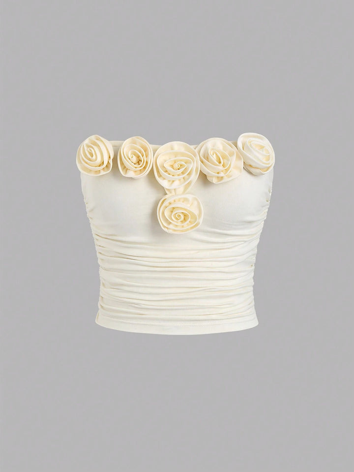 Top SHEIN, galben