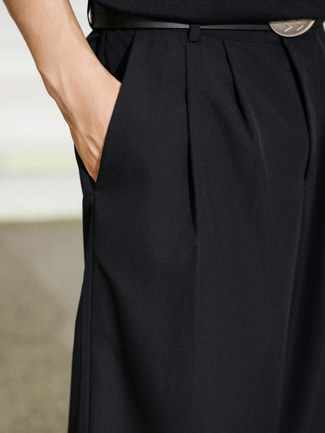 Pantaloni SHEIN, negru