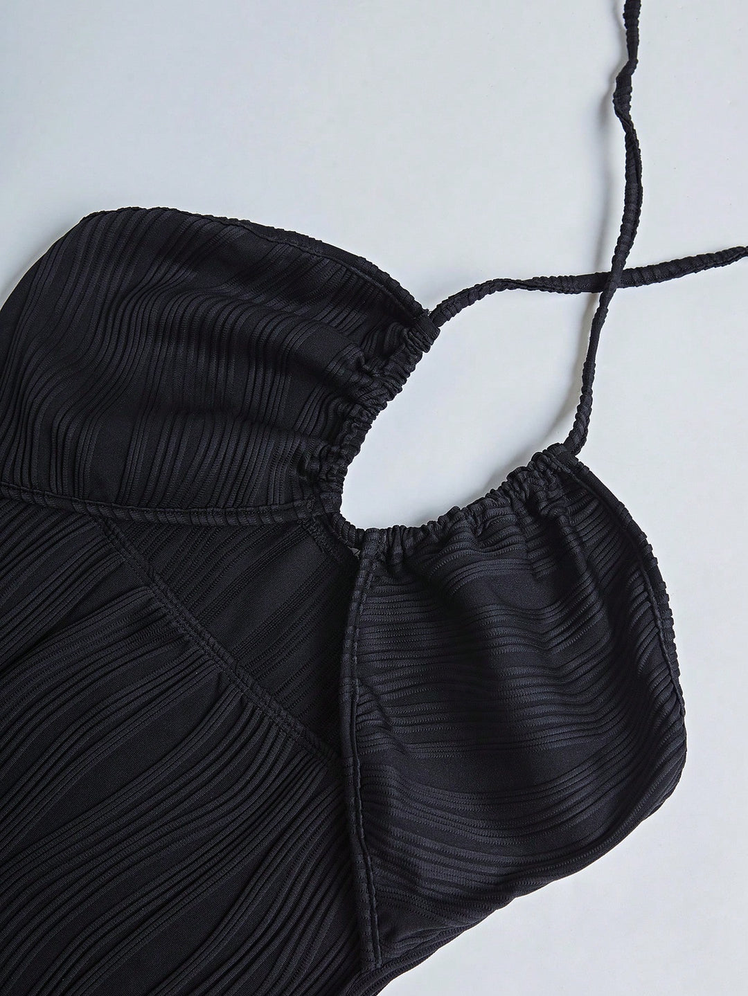 SHEIN maxi ruha, fekete