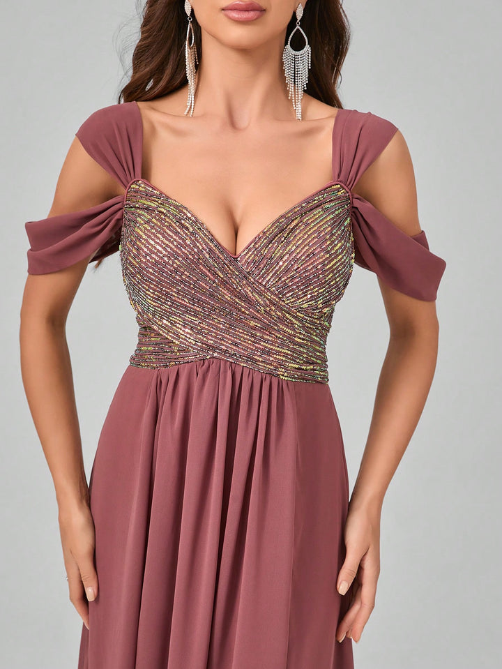Rochie SHEIN, maro