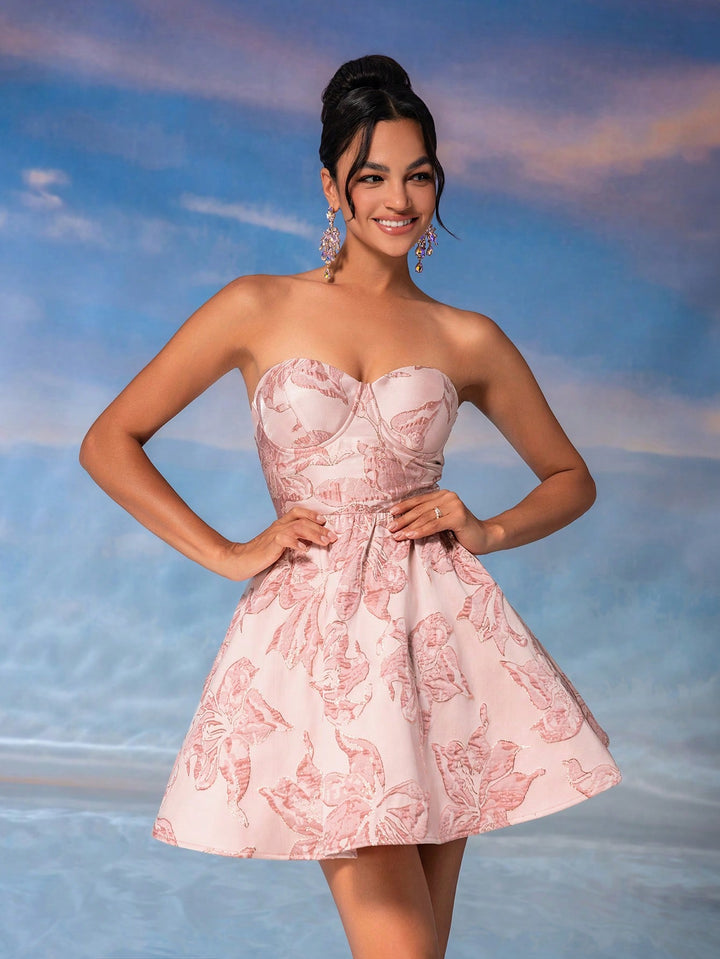 Rochie mini SHEIN, roz
