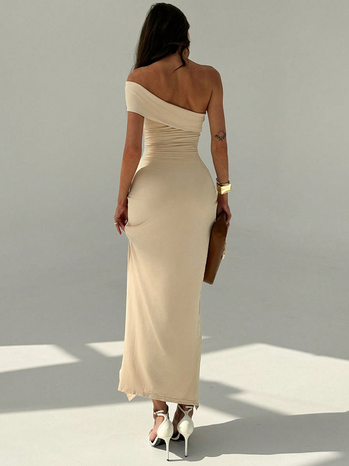 Rochie maxi SHEIN, portocaliu