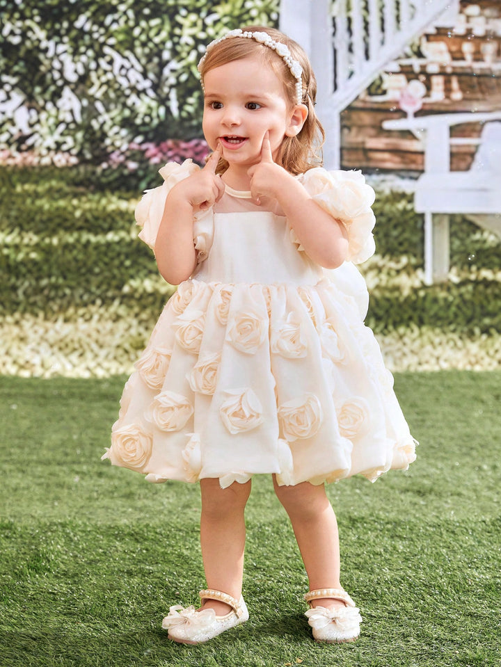 Rochie SHEIN, crem