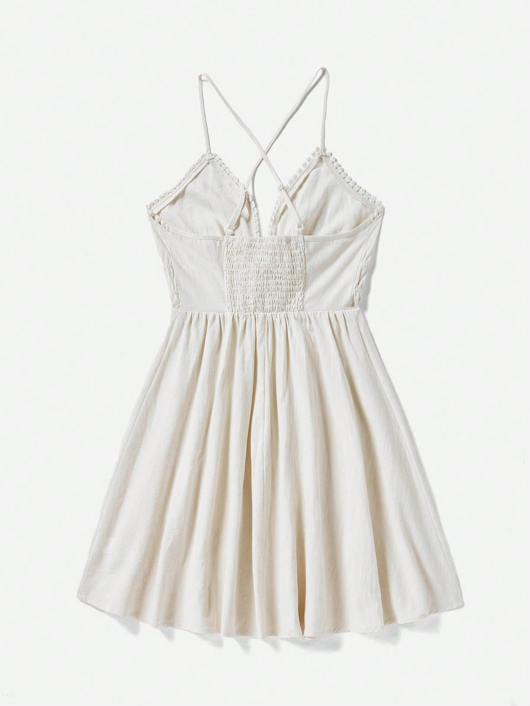 Rochie scurtă SHEIN, bej