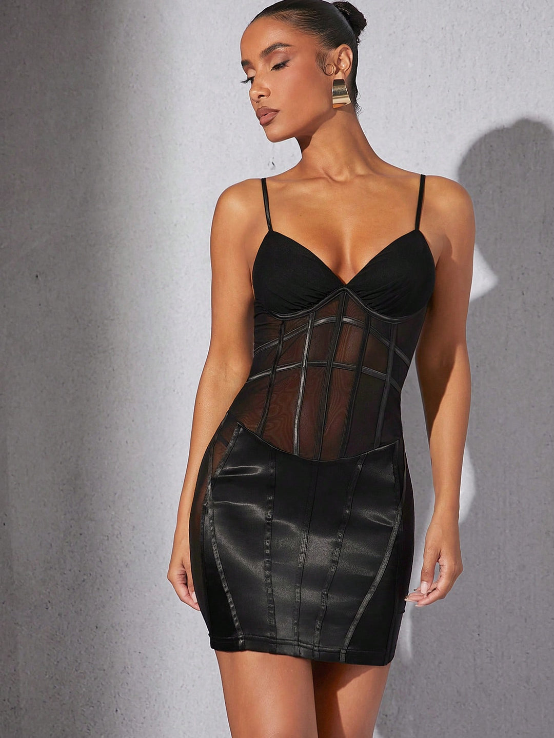 Rochie mini SHEIN, negru