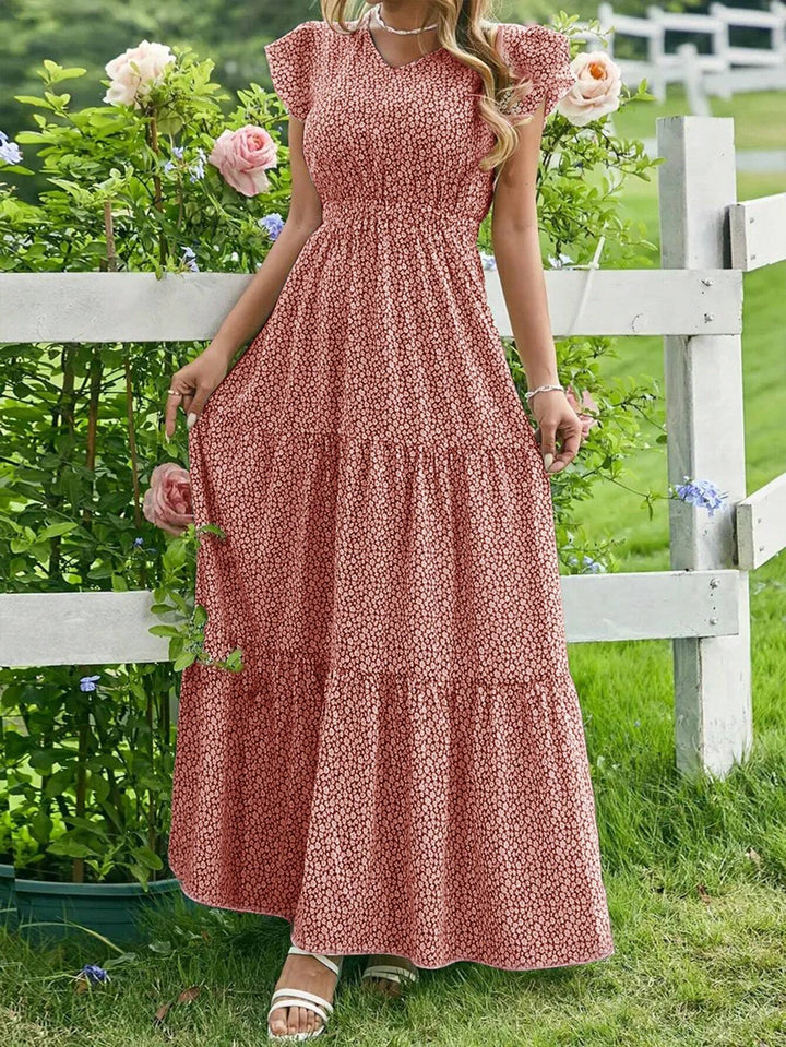 Rochie maxi SHEIN, mix culori
