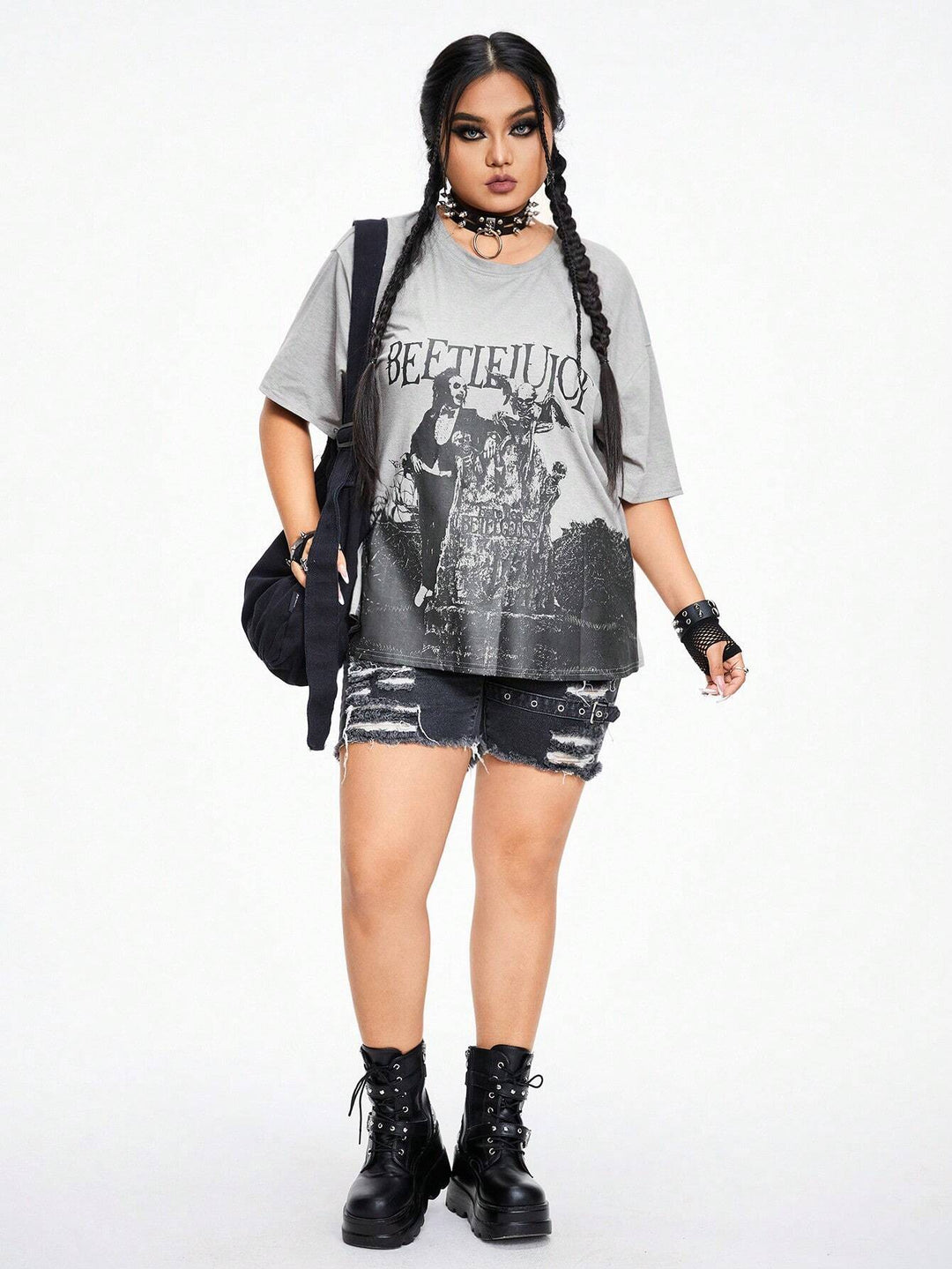 Tricou SHEIN, gri