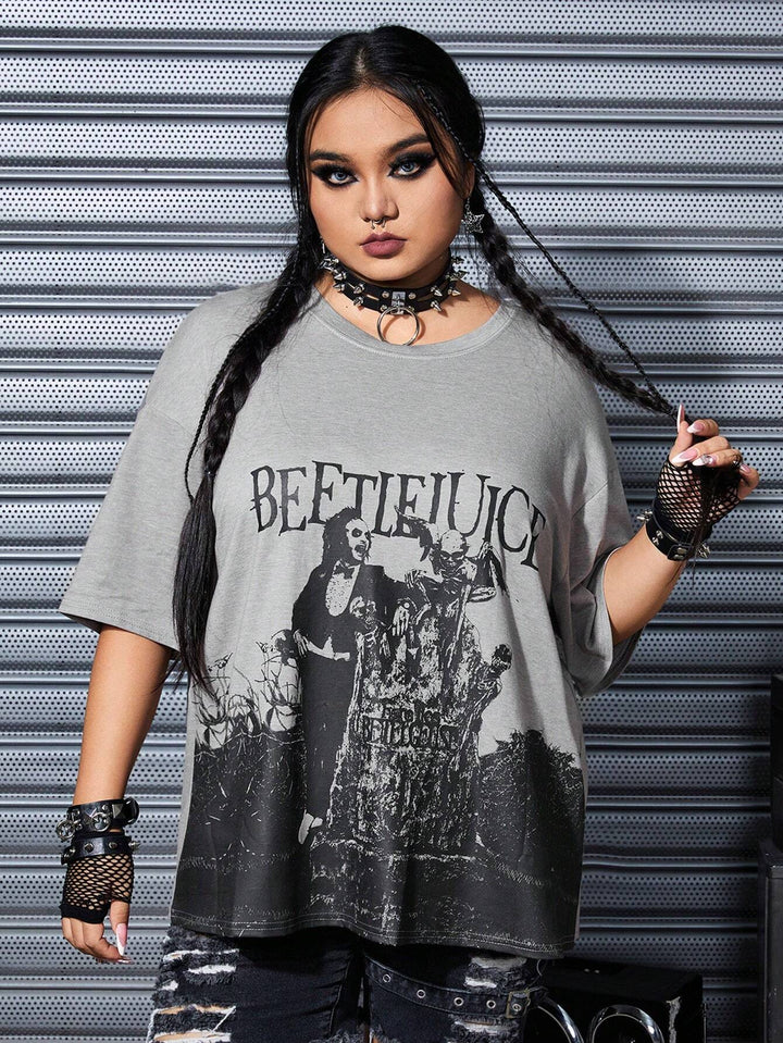 Tricou SHEIN, gri