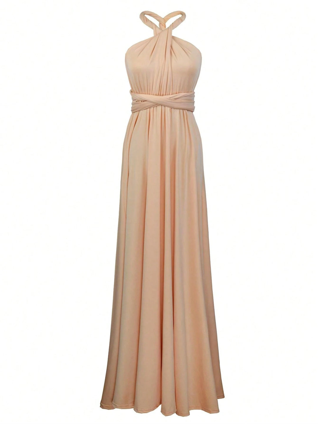 Rochie maxi SHEIN, bej