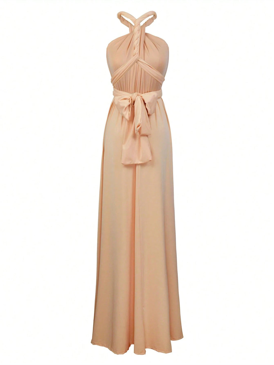 Rochie maxi SHEIN, bej
