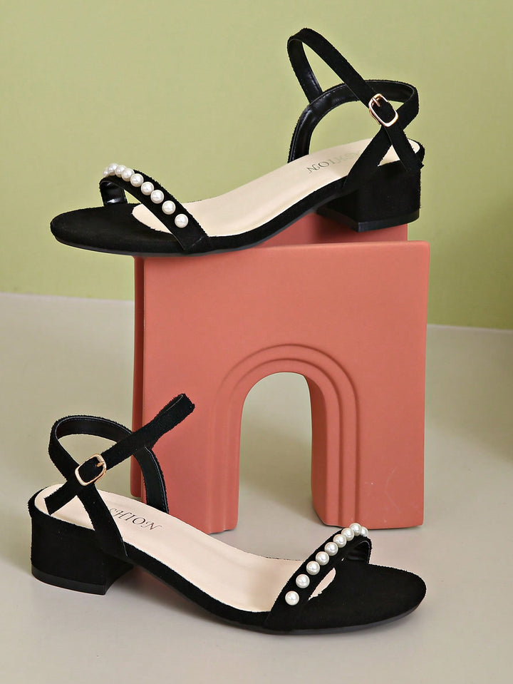 Sandale SHEIN, negru