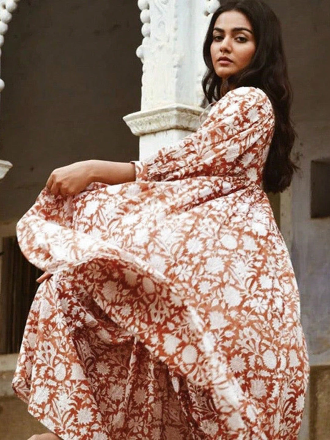 Rochie SHEIN, maro