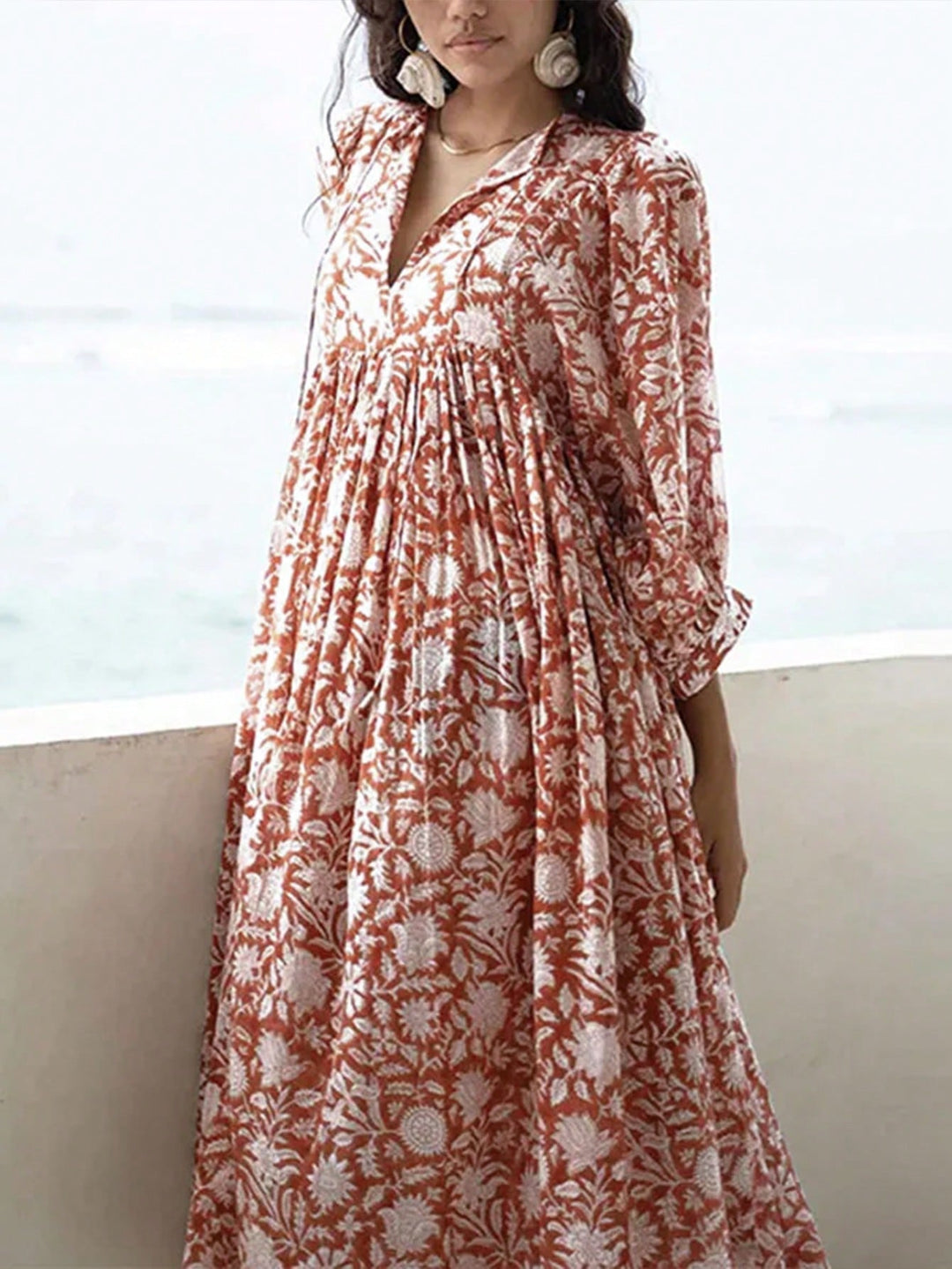 Rochie SHEIN, maro