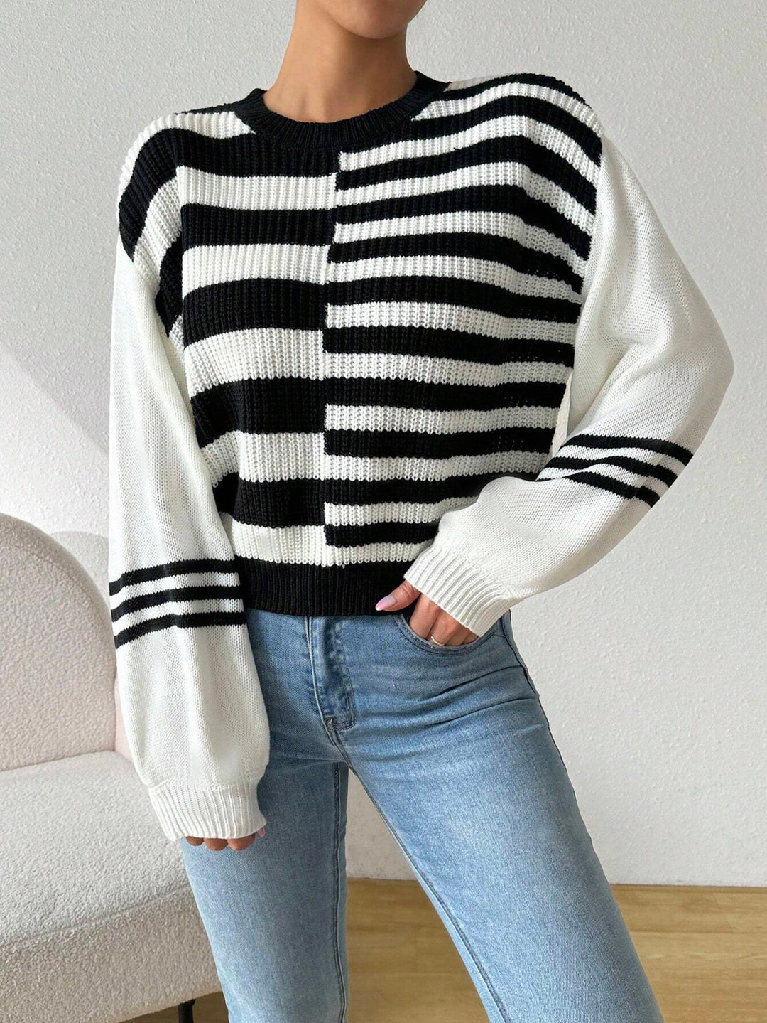 Pulover SHEIN, mix culori