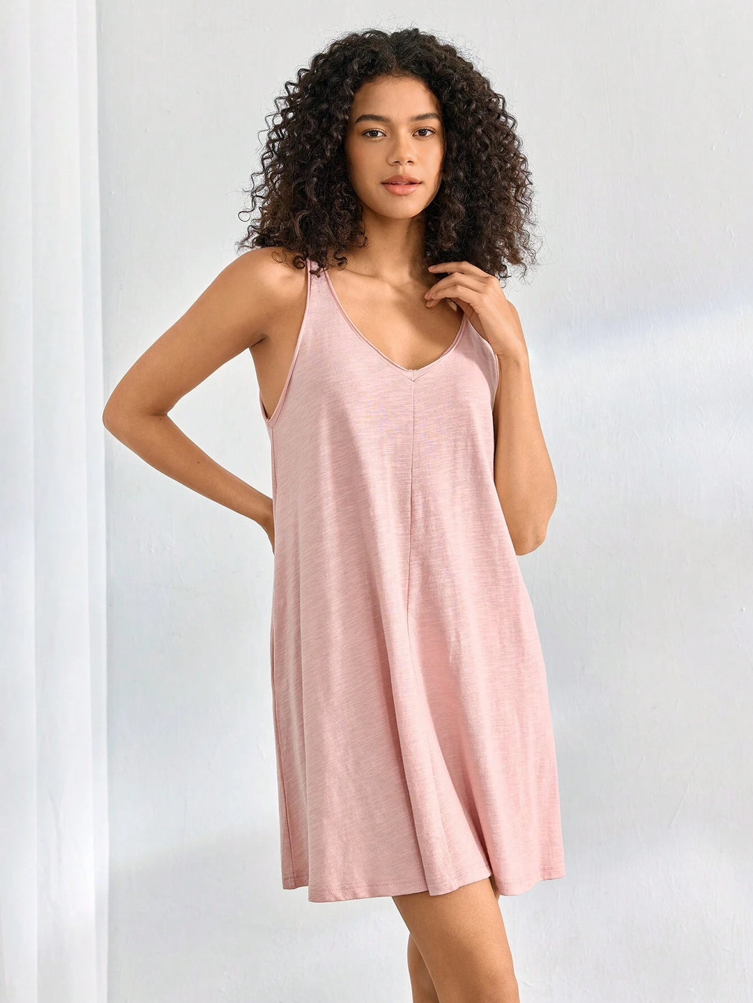 Rochie de noapte SHEIN, roz